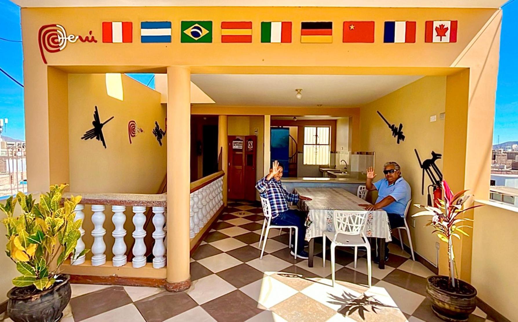 Hospedaje Sol De Oro Νάζκα Εξωτερικό φωτογραφία